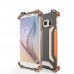 Samsung Galaxy S6 Edge Plus - R-Just Outdoor Ultra Light Aviation Aluminium Drop-Proof Metal Phone Protective Cover Case - Orange